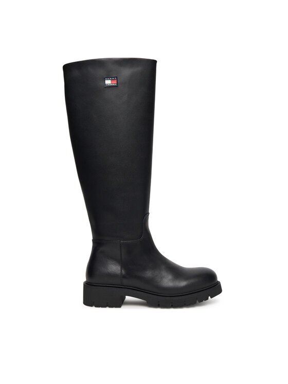 Tommy Jeans Cizme Tjw Stretchy Long Shaft Boot EN0EN02828