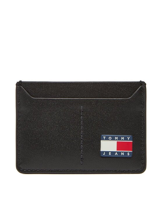 Tommy Jeans Etui pentru carduri Tjm Heritage Leather Cc Holder AM0AM13410