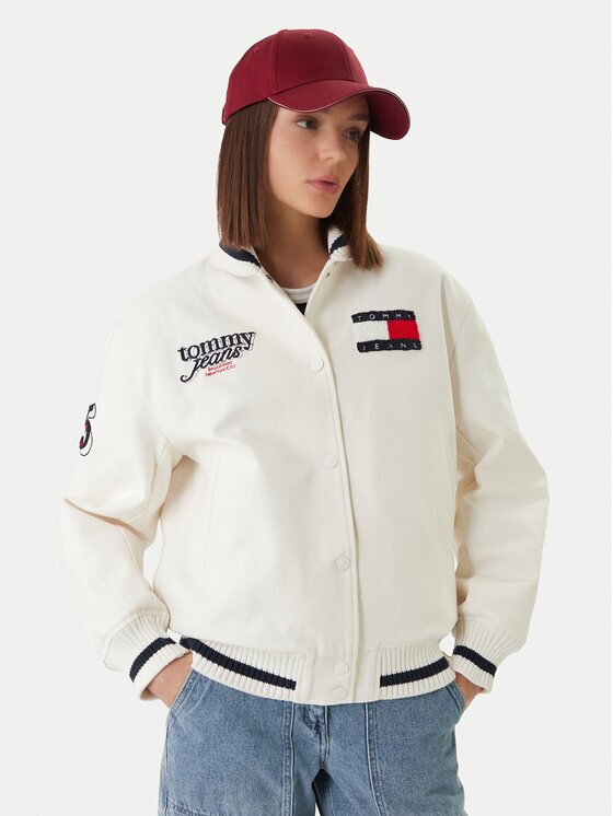 Tommy Jeans Geacă bomber DW0DW22585 Relaxed Fit