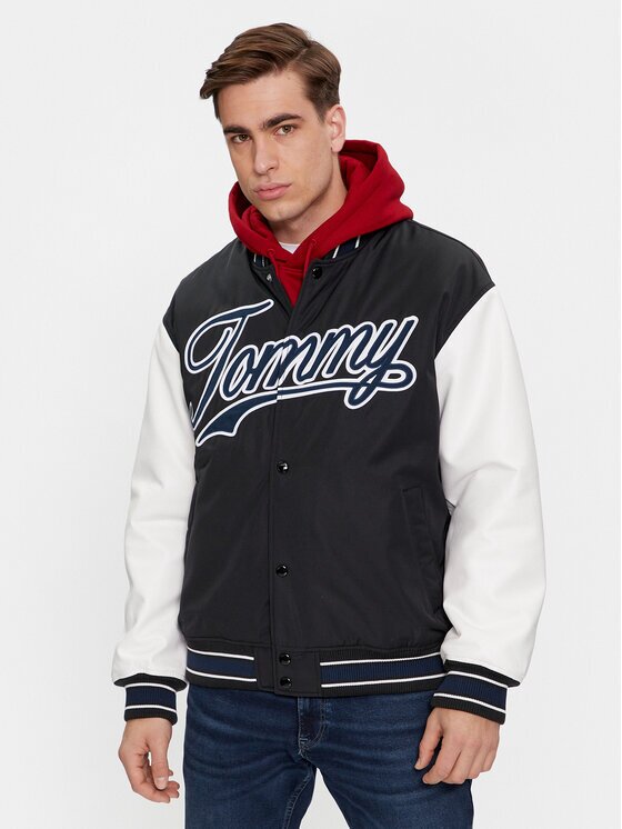 Tommy Jeans Geacă bomber Letterman DM0DM17880 Regular Fit