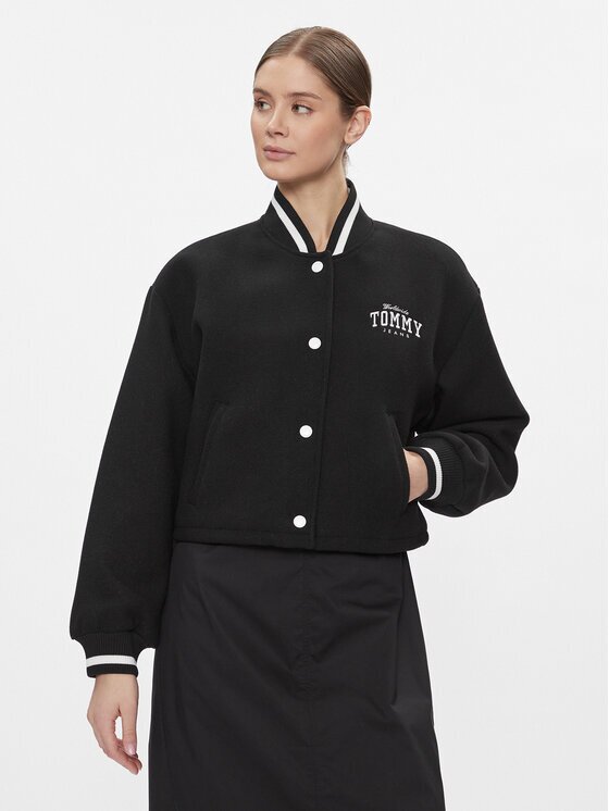Tommy Jeans Geacă bomber Varsity DW0DW17236 Relaxed Fit
