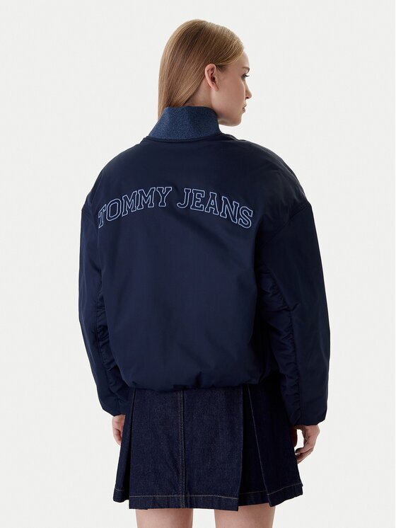 Tommy Jeans Geacă bomber Varsity DW0DW22044 Relaxed Fit