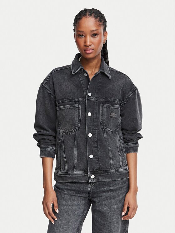 Tommy Jeans Geacă de blugi Archive Trucker DW0DW23574 Regular Fit