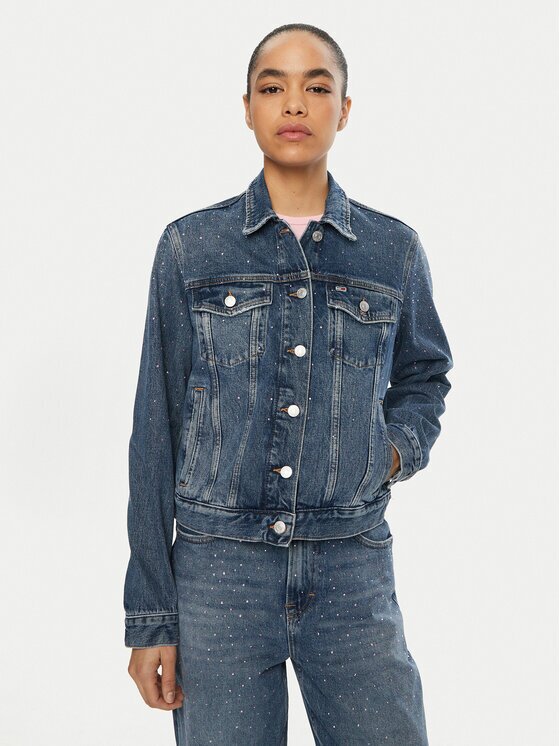 Tommy Jeans Geacă de blugi Classic DW0DW19781 Regular Fit