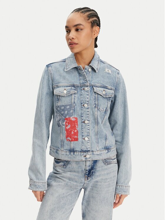Tommy Jeans Geacă de blugi Classic DW0DW20116 Regular Fit
