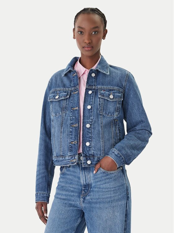Tommy Jeans Geacă de blugi Classic DW0DW22988 Regular Fit
