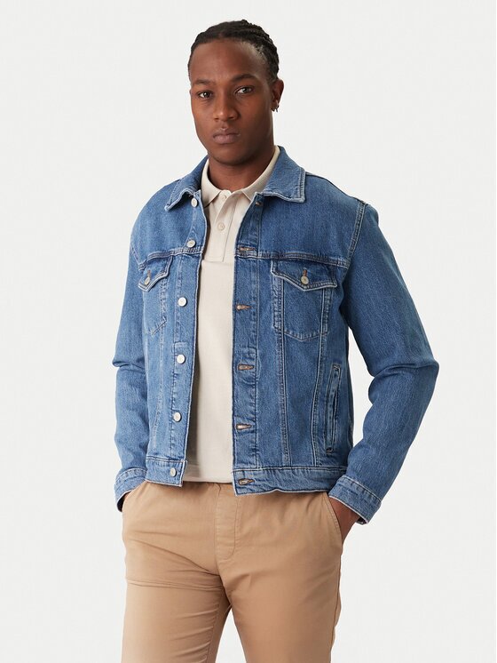 Tommy Jeans Geacă de blugi DM0DM22635 Regular Fit