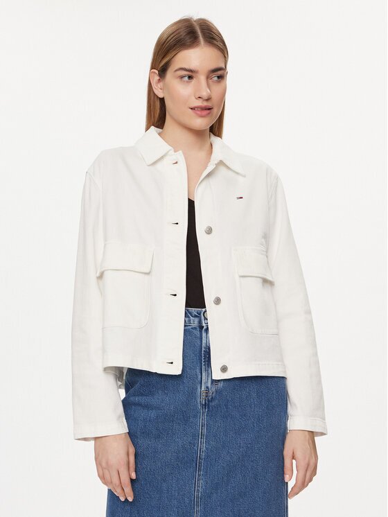 Tommy Jeans Geacă de blugi DW0DW17748 Regular Fit