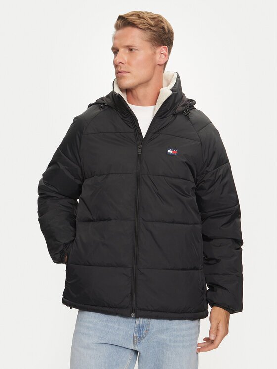 Tommy Jeans Geacă de iarnă DM0DM20003 Relaxed Fit