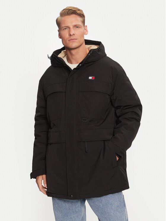 Tommy Jeans Geacă de iarnă DM0DM20005 Relaxed Fit