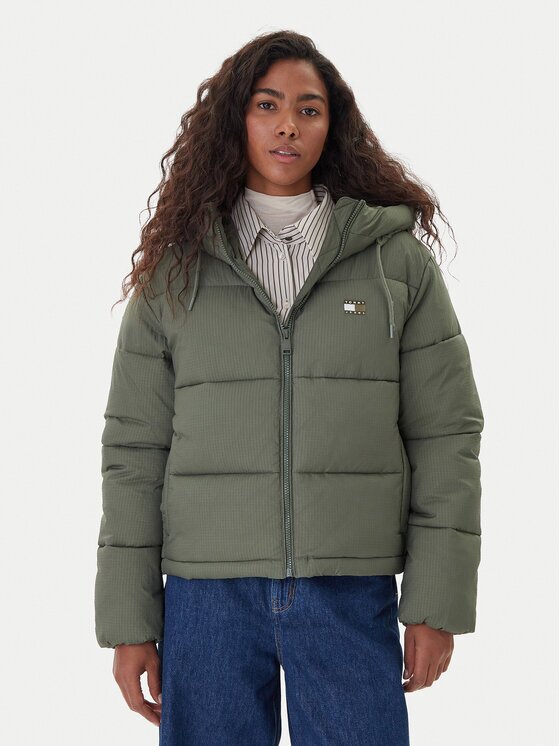 Tommy Jeans Geacă de iarnă DW0DW21625 Regular Fit