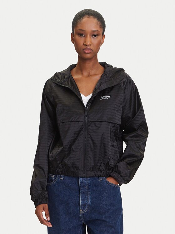 Tommy Jeans Geacă de vânt Jacquard DW0DW20952 Relaxed Fit