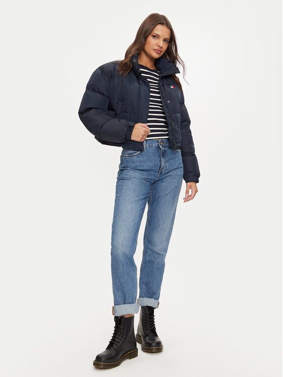 Tommy Jeans Geacă din puf Alaska DW0DW18820 Relaxed Fit