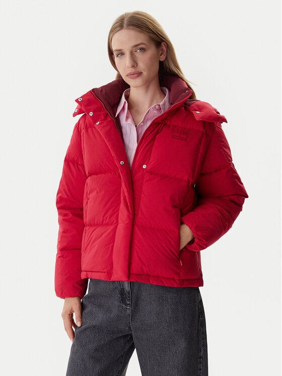 Tommy Jeans Geacă din puf Alaska DW0DW21623 Relaxed Fit