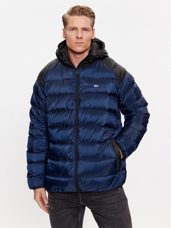 Tommy Jeans Geacă din puf DM0DM17233 Regular Fit