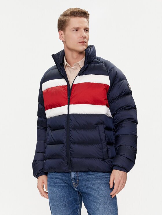 Tommy Jeans Geacă din puf DM0DM18012 Regular Fit
