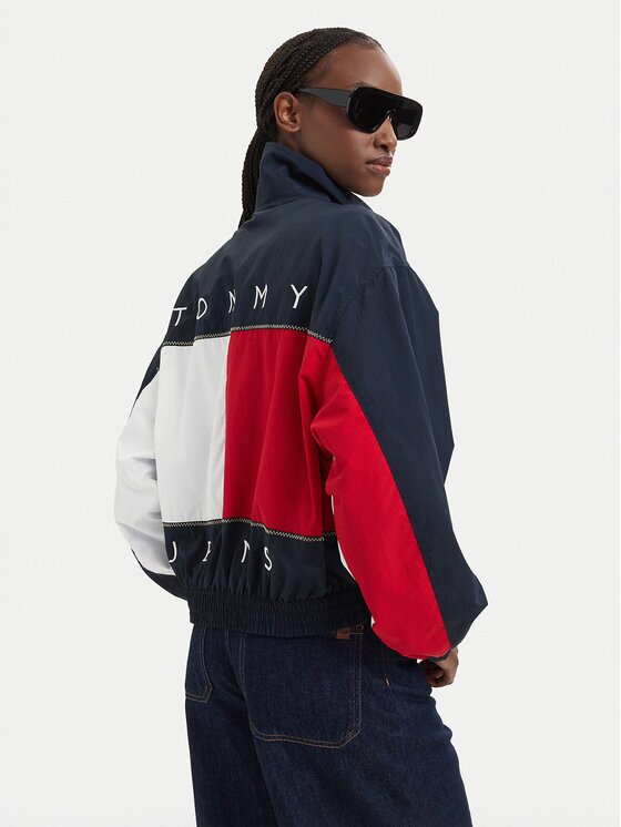 Tommy Jeans Geacă Flag DW0DW22914 Regular Fit