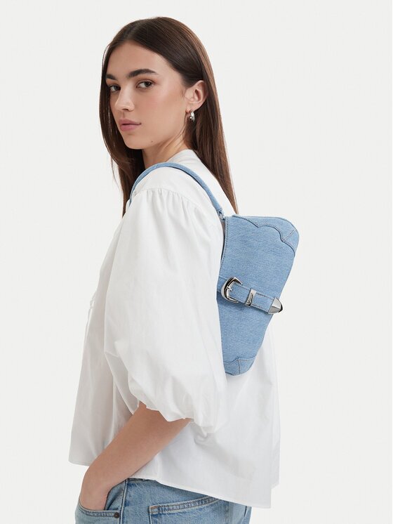 Tommy Jeans Geantă Tjw Cool Denim Shoulder Bag AW0AW18878