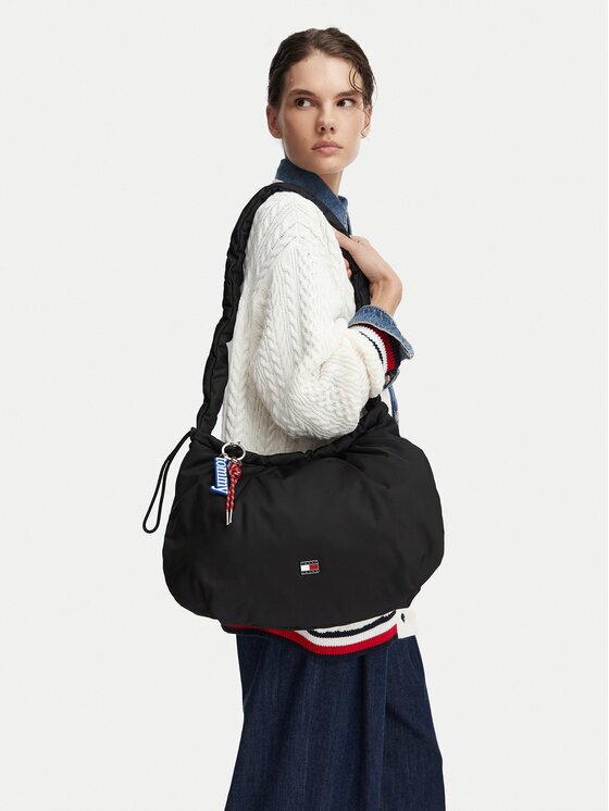 Tommy Jeans Geantă Tjw Icon Charms Hobo AW0AW18783