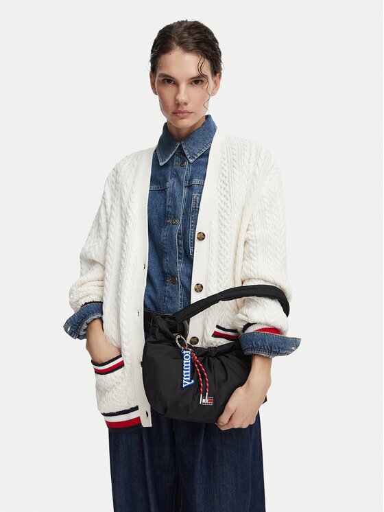 Tommy Jeans Geantă Tjw Icon Charms Shoulder Bag AW0AW18780
