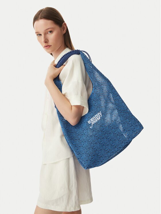 Tommy Jeans Geantă Tjw Summer Crochet Hobo AW0AW18778