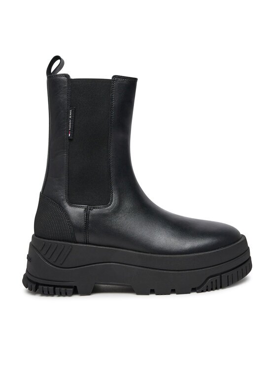 Tommy Jeans Ghete Jodhpur Tjw Chelsea Flatform Boot EN0EN02597