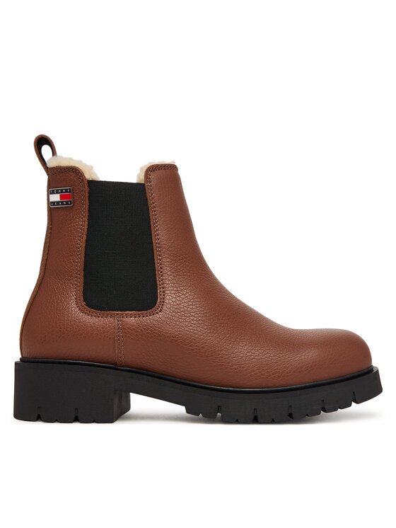 Tommy Jeans Ghete Jodhpur Tjw Cleated Chelsea Boots Wl EN0EN03102