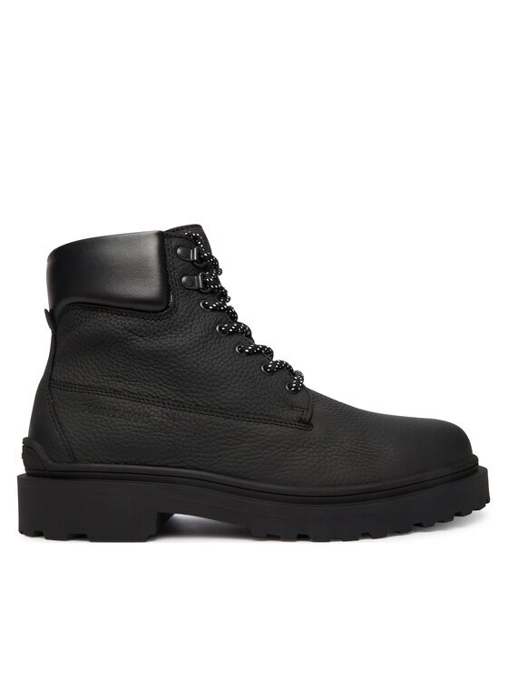 Tommy Jeans Ghete Tjm Lace Up Boot Leather EM0EM01629