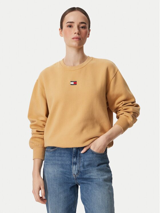 Tommy Jeans Hanorac Badge DW0DW23297 Regular Fit