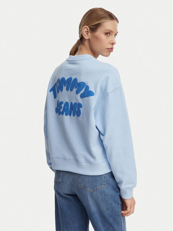 Tommy Jeans Hanorac Bubble Logo DW0DW22366 Boxy Fit