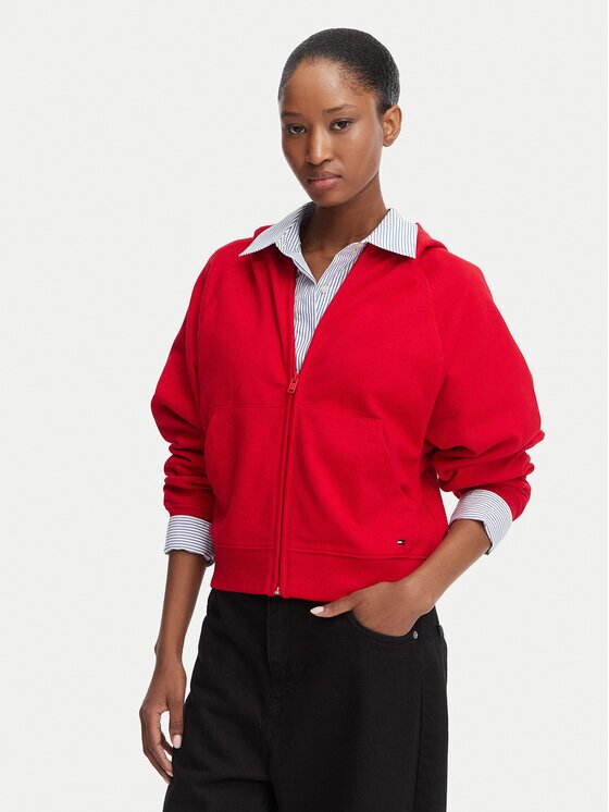 Tommy Jeans Hanorac Flag DW0DW22834 Boxy Fit
