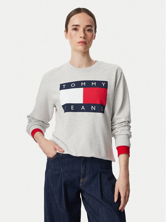 Tommy Jeans Hanorac Flag DW0DW23906 Regular Fit