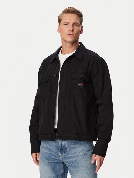 Tommy Jeans Jachetă cămașă DM0DM23919 Regular Fit