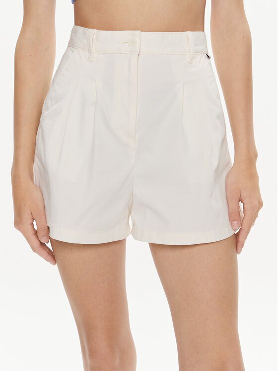 Tommy Jeans Pantalon scurți din material Claire DW0DW17775 Regular Fit