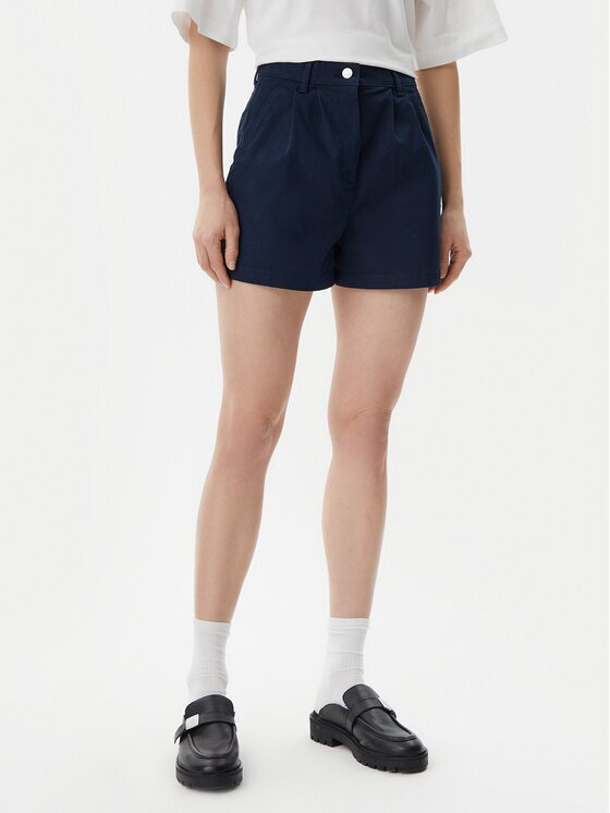 Tommy Jeans Pantalon scurți din material Claire DW0DW21643 Regular Fit