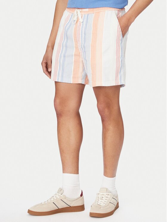 Tommy Jeans Pantalon scurți din material DM0DM22830 Relaxed Fit