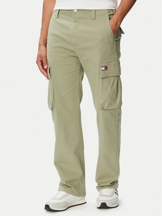Tommy Jeans Pantaloni cargo Otis Co DM0DM22403 Regular Fit