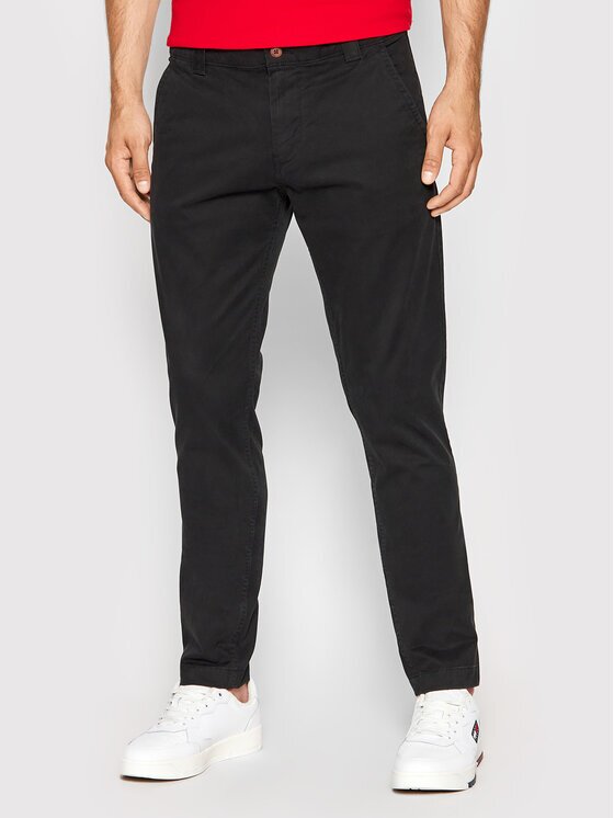 Tommy Jeans Pantaloni chino Scanton DM0DM09595 Slim Fit