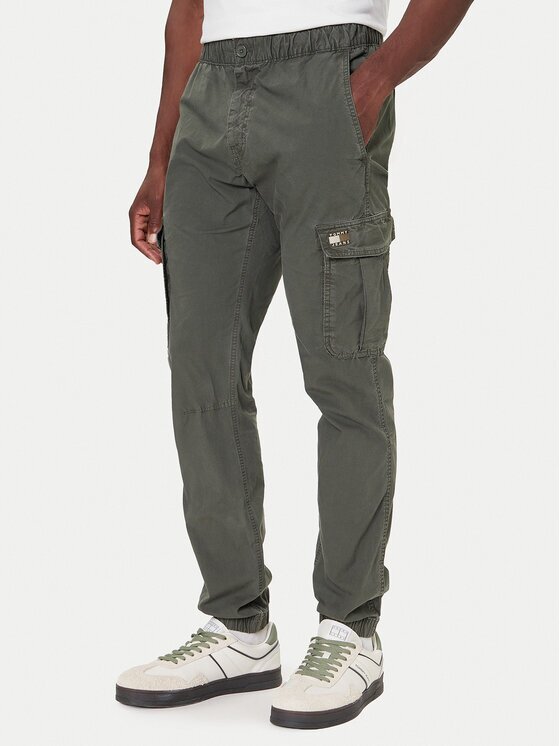 Tommy Jeans Pantaloni din material DM0DM22003 Regular Fit