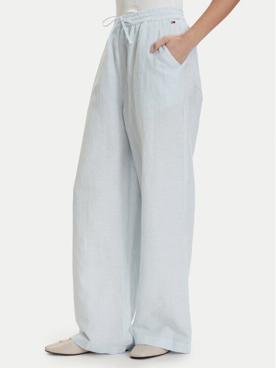 Tommy Jeans Pantaloni din material DW0DW22285 Loose Fit