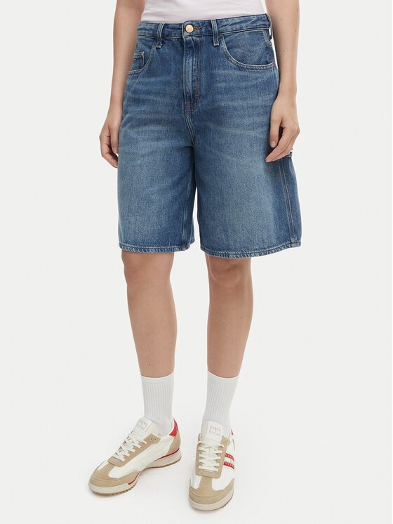 Tommy Jeans Pantaloni scurți de blugi DW0DW22693 Relaxed Fit