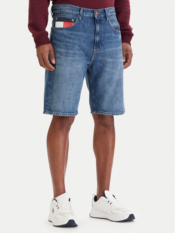 Tommy Jeans Pantaloni scurți de blugi Otis DM0DM22991 Regular Fit