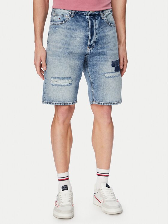 Tommy Jeans Pantaloni scurți de blugi Otis DM0DM23065 Regular Fit