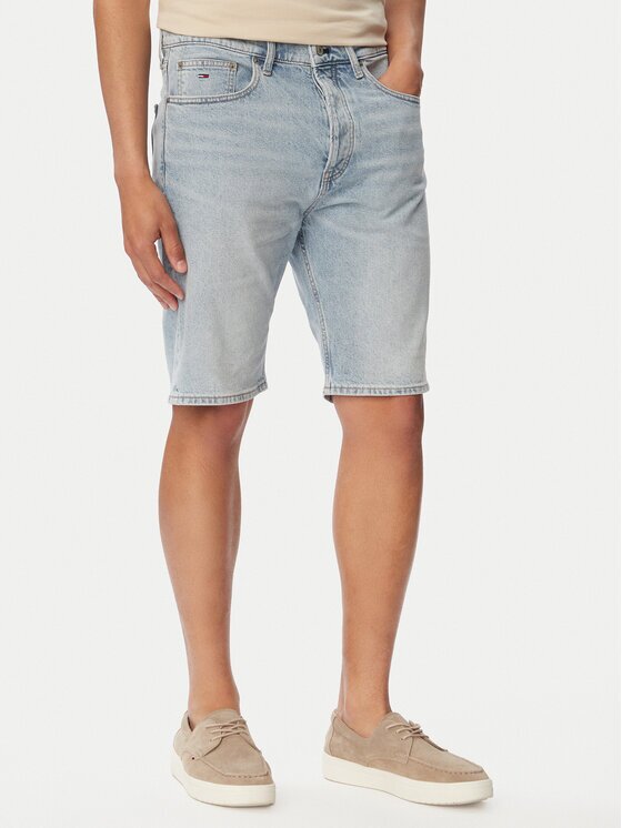 Tommy Jeans Pantaloni scurți de blugi Otis DM0DM23379 Regular Fit