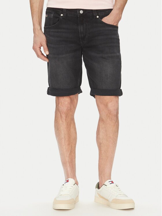Tommy Jeans Pantaloni scurți de blugi Ronnie DM0DM20945 Regular Fit