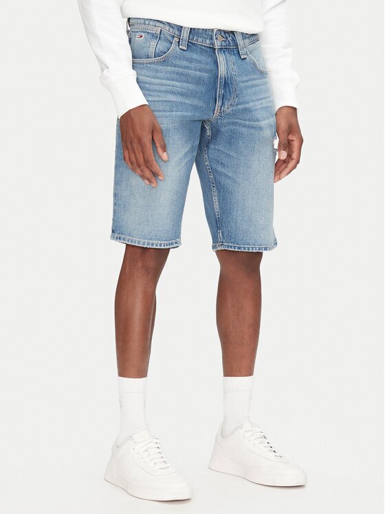 Tommy Jeans Pantaloni scurți de blugi Ronnie DM0DM21331 Regular Fit