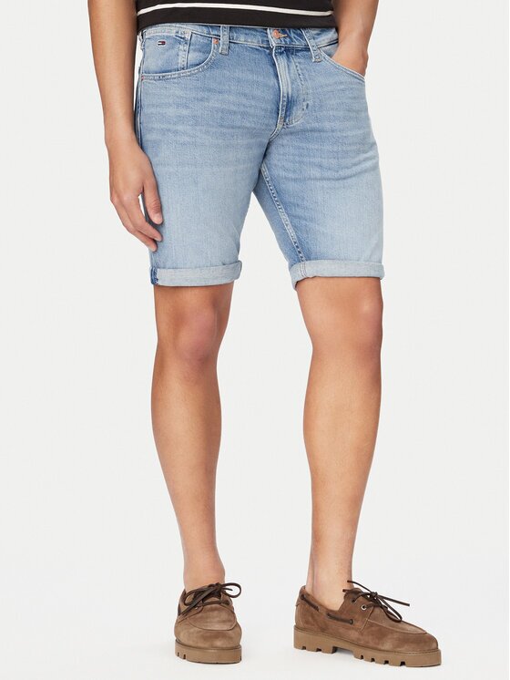Tommy Jeans Pantaloni scurți de blugi Ronnie DM0DM22979 Slim Fit
