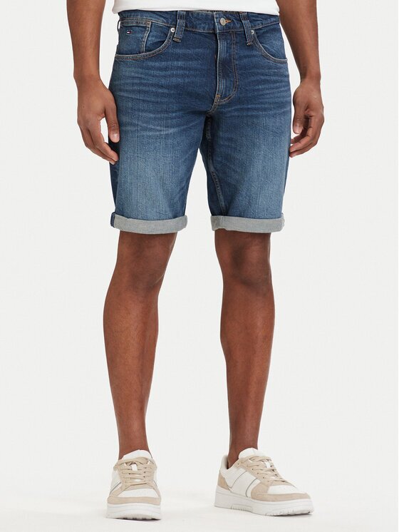 Tommy Jeans Pantaloni scurți de blugi Ronnie DM0DM22980 Slim Fit