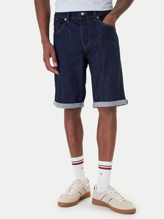 Tommy Jeans Pantaloni scurți de blugi Ronnie DM0DM23067 Regular Fit