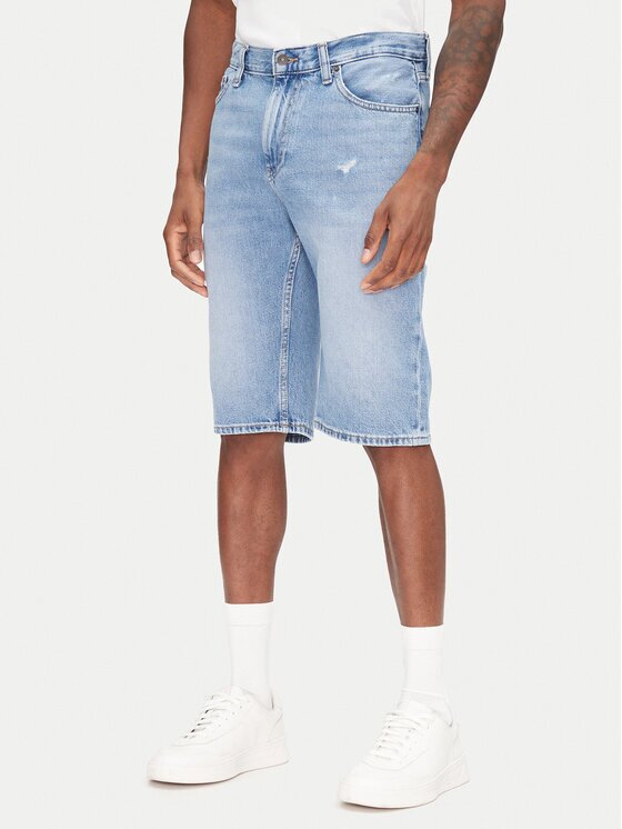 Tommy Jeans Pantaloni scurți de blugi Ryan DM0DM21855 Slim Fit